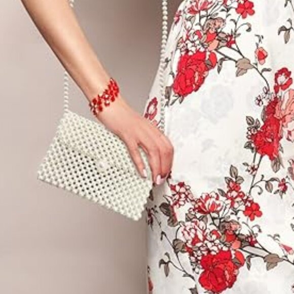 Neiman Marcus Pearl Clutch Purse - Picture 5 of 5